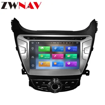 4G Android 8.1 CAR DVD GPS tinka Hyundai Elantra(MD)2011 m. 2012 m. 2013 m Avante(MD) multimedijos grotuvas, stereo radijas vedio BT Wifi Žemėlapyje