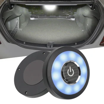 Magnetinio LED Naktį Aikštėje Dome Transporto priemonės Patalpų Lubų Lempa LED Automobilio Salono Skaityti Lengvųjų Automobilių galinių sėdynių, Lubų, Stogo Šviesos Rinkiniai
