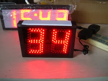 Didelis LED skaitmenų skaitiklis,raudona spalva,nuotolinio valdymo pultas,99 led skaitiklis,nemokamas pristatymas