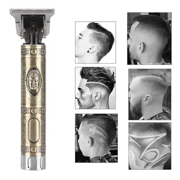 Bevielis Elektrinių Plaukų Kirpimo mašinėlių Multi-galvos Ašmenys Plikas barzda repairerHair Žoliapjovės Plaukų Cutter USB Įkraunama Plaukų Styler Įrankiai