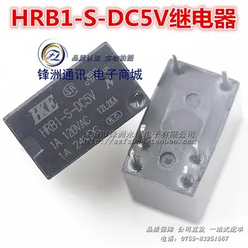 10 Nemokamas Pristatymas relay HRB1-S-DC5V keitiklį, 6 pėdų 1A120VAC HFD23-005-1ZS relė