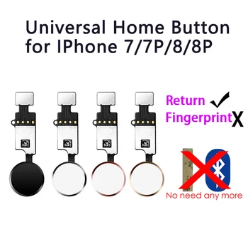 Universalus Home Mygtuką Flex Cable For iPhone 