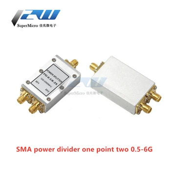 SMA galios daliklis 2-8G WIFI vieną tašką du RF microstrip galios daliklis 500-6000MHz 1.5-8G