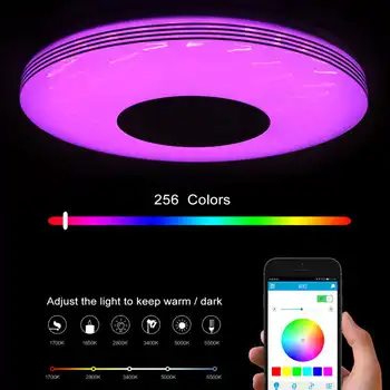 200W Šiuolaikinės RGB LED Lubų Šviesos, Namų Apšvietimas, 