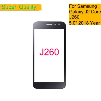 10vnt/daug Pakeitimas LCD ekranas Priekyje, Touch Ekranas Stiklas, Išorinis Objektyvo Samsung Galaxy J2 Core J260 J260G J260SM J260G J260F