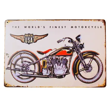 Vintage Retro Metalo Alavo Ženklai Vespa Indijos Motociklų Už Pub Baras, Kavinė, Garažas Geležies Plokštės Plakatas Namo Sienos Lipdukas Dekoras