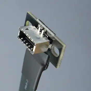 Vidaus USB 3.1/3.2 C Tipo Vyras į E Tipo Moterų Adapteris Plokščias Juostelės Plėtra Kabelis kompiuterio pagrindinės plokštės Jungtis Stove
