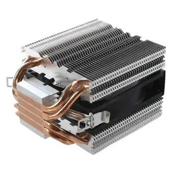 CPU Aušintuvo 4 Heatpipe Radiatorius, Ramioje 3pi Heatsink Intel LGA1150 1151 1155 775 1156 AMD Aušinimo Ventiliatorius Stalinių Kompiuterių naujas