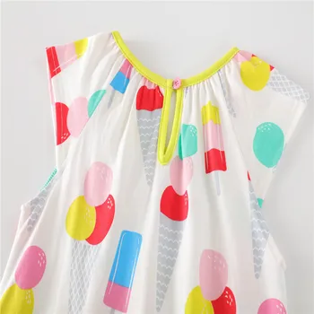 Kūdikių mergaičių mielas vasaros princesė suknelės vaikams, nauji sukurta kasdieniai drabužiai aukščiausios kokybės baby girls cartoon suknelė karšto pardavimo 2018