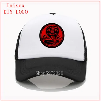 Kobra Ka emblema - Raudonas spausdinimo beisbolo kepuraitę Vyrų rinktinėje moterų rinktinėje Vasarą Madinga pop Cap Naujas Jaunimo Joker saulės skrybėlę Paplūdimio kepurės Snapeliu
