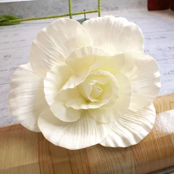 Dirbtinis Milžinišką Putų Rose Vestuvių Fone, Modeliavimo Gėlių Siena Kelių Minėtas 