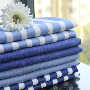 40/45/50/55/60cm Medvilnės skalbiniai balta mėlyna dryžuotas pagalvėlė padengti sofa vientisos spalvos užvalkalas juosmens pagalvę padengti atlošas