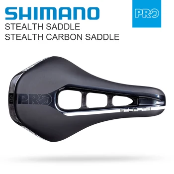Shimano Originalios PRO Slaptas kelių dviračio balno Anglies/Plieno Bėgiai dviračių sėdynės pagalvėlės tuščiaviduriai balno 142/152mm