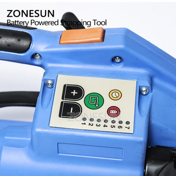 ZONESUN Surišimo Mašina ORT-200 Baterija Maitinamas Elektros Pet Dirželis Pakavimo Įrankis Elektros Plastiko Suveržiamųjų Įrankis