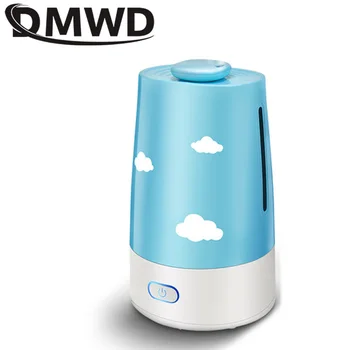 DMWD 3L Ultragarsinis Drėkintuvas Nešiojamieji Elektriniai Aromaterapijoje eterinis Aliejus Difuzoriaus Purkštukai Oro Valytuvas Rūkas Maker 