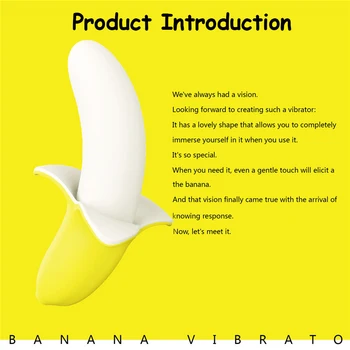 Moterų MIni Vibratorius Mielas Bananų Sekso Žaislai Moterims, Klitorio Stimuliatorius Makštį, G-Spot Massager Orgazmas Suaugusiems Erotiniai Žaislai, Sekso Parduotuvė