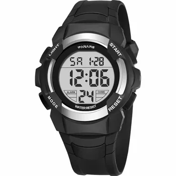 PANARS Prekės Sporto Skaitmeninis Žiūrėti Vyrų Silikoniniai Laikrodžiai LED Fitneso G Watch Lauko S Šokas, Veikia Chronograph Relogio A4