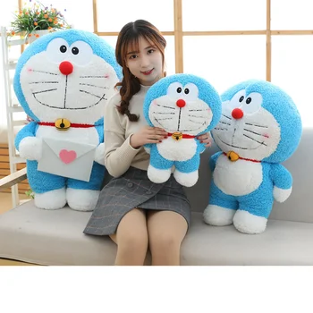 Anime Cartoon mielas pliušinis įdaryti žaislas Doraemon Doraemon Doraemon katė mėlyna riebalų lėlės lėlės pagalvę lėlės apdailos pakabukas dovana