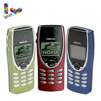 Naudotos Nokia 8210 GSM 900/1800 Parama Multi-Language Atrakinta Restauruotas Mobilųjį Telefoną Nemokamas Pristatymas