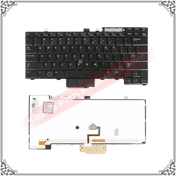 Originalus MUMS klaviatūra DELL E6400 E6410 E6500 M2400 M4500 PP27L M4400 Nešiojamojo kompiuterio klaviatūra Su Apšvietimu, Nukreipta Stick