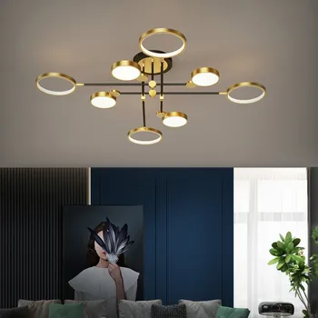 šiuolaikinės modernios led šviestuvo blizgikliai подвесные светильники luzes de teto lampes suspendues kambarį apdaila