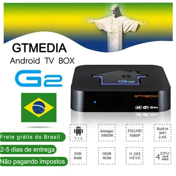 GTMEDIA G2 STB Android 7.1 TV Box 4K HDCP1.4/2.2 2G 16G WIFI 