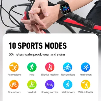 1.54 Colių Full Touch Screen EKG PPG Smart Watch Vyrų Širdies ritmas, Kraujo Spaudimas, Deguonies Smartwatch Muzikos Kontrolė 10 Sporto Režimas