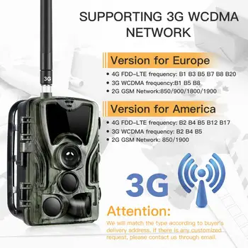 HC-801G 3G Medžioklės Camera 16MP Takas Kamera, SMS/MMS/SMTP IP66 Foto Spąstus 0.3 s paleidimo Laikas 940nm, Led Laukinių Kameros Suntekcam