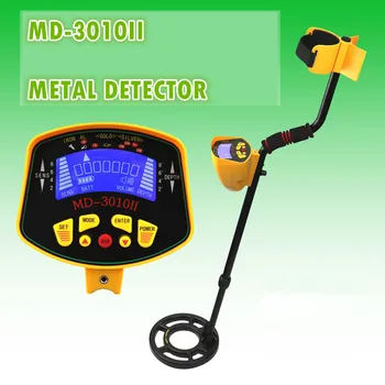 Profesinės Požeminis Metalo Detektorius MD3010II Treasure Hunter Gold Digger MD-3010II LCD Ekranas Didelis Jautrumas, Siekiantis Įrankis