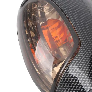 Motociklo galinio vaizdo Išoriniai Veidrodžiai w/ Posūkio Signalo Lemputė Suzuki GSXR 600 750 2006-& GSXR1000 2005-K5 K6 K7 K8 K9