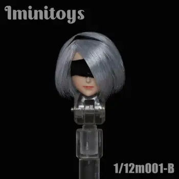 Iminitoys 1/12 M001-B Mergaitė Galvos Skulptūra F 6