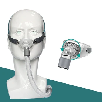 Nosies Pagalvėlės Kaukė, Šviesos, Miego Kaukė CPAP Mašinos Stabdžių Knarkimas LOPL Prijunkite Žarną Ir Veido