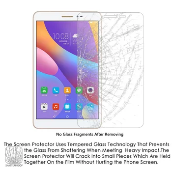 9H Grūdintas Stiklas Huawei Mediapad T2 8 Pro 8.0 Colių Tablet Screen Protector Filmas 