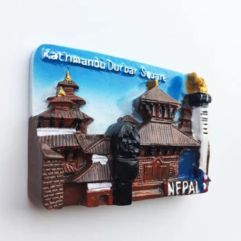 Nepalas Kraštovaizdžio Šaldytuvas Magnetai Suvenyrų Nepalas Vaizdingas vietas, Dekoratyvinės 3d Dervos Amatų Namų Dekoro Dovanų Idėjos Azijos Turistų