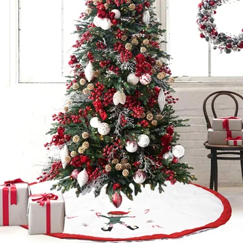 120cm Namo Medis Sijonai Naujųjų Metų Dekoracija Kalėdų Eglutė Sijonas Kalėdų Eglutė Sijonas Lininis Grindų Kilimėlis Scenos Išdėstymas