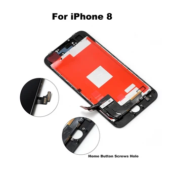 LCD Ekranas iPhone 5S SE 6 7 8 6S Plus Jutiklinis Ekranas Pakeisti iPhoneNo Dead Pixel Klasės AAA+++ Grūdinto Stiklo/Įrankiai