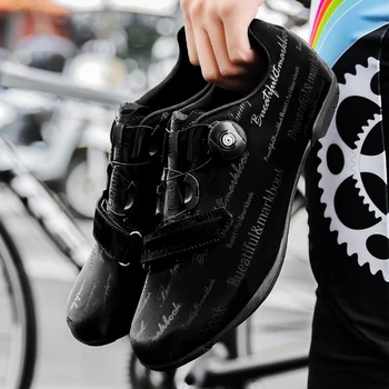 Profesinio lauko MTB dviratį bateliai vyrai neslidus savaiminio fiksavimo kelių dviratį batai sapatilha ciclismo moterų kvėpuojantis lenktynių batai
