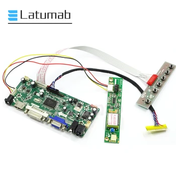 Latumab Nauji LCD LED LVDS Valdiklio plokštės tvarkyklių rinkinį, skirtą LP171WP4(TL)(N1) HDMI + DVI + VGA Nemokamas pristatymas