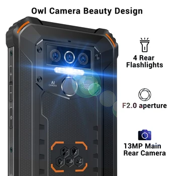 IP68 Vandeniui 4GB 64GB Mobiliojo Telefono OUKITEL kūrimas dp5 Pro Išmaniojo telefono 8000mAh Trigubo vaizdo Kamera Face/Atspaudų ID 5.5 colių 