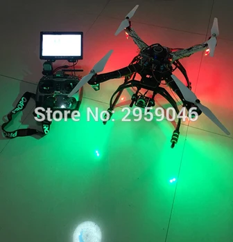 APM2.6 2.5 2.8 LED TBS DISCOVERY navigacijos šviesos BEC valdytojas F330 F450 F550 S500 S550 Quadcopter drone rėmo rinkinį transporto priemonės