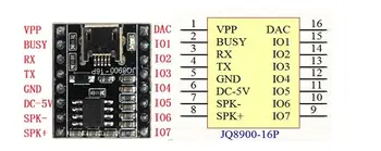 1PC Balso modulį, USB įrašymas nuoseklųjį prievadą Pažangios balso transliacijos USB įrašymo serijos mp3 usb modulis