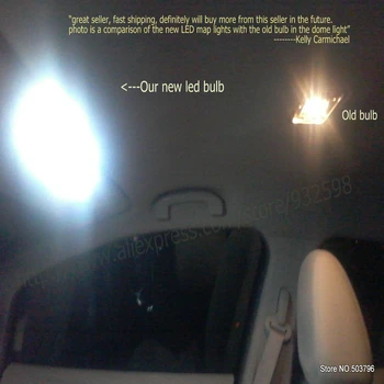 Už Seat CORDOBA TOLEDO Automobilio Led Salono Apšvietimas Auto automobilių Automobilių Led interjero priešrūkiniai žibintai lemputės automobiliams klaidų 6vnt