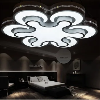 Naujas Akrilo Modernios led lubų šviesos gyvenimo kambario, miegamasis Plafon led namo Apšvietimo, lubų lempa namų apšvietimo šviesos armatūra