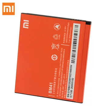 Originalią Bateriją Už Xiaomi Mi Redmi 1S Redmi 2 2A BM41 Originali Telefono Baterija BM40 BM44 2050mAh