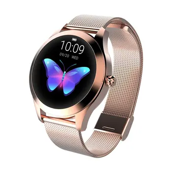 KW10 Smart Watch Moterų 2018 IP68 Vandeniui Širdies ritmo Monitoringo Bluetooth 