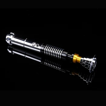 X-TREXSABER Lukas saber RGB Skywalker Lightsaber Užrakinti Blaster FOC 6 Soundfonts Juoda LED Kardas 12 Spalvų