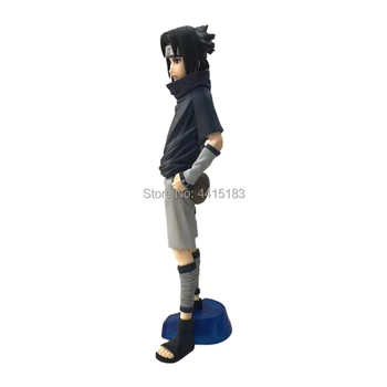 Anime Naruto Uchiha Sasuke PVC Veiksmų Skaičius, Kolekcionuojamos Lėlės Modelis, vaikų Žaislų Kalėdų Dovana Vaikams 35 cm