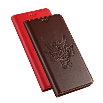 Natūralios odos magnetinio mobiliojo telefono atveju, jei kortelės turėtojas Asus ZenFone 5 Lite ZC600KL/Asus Zenfone 5 2018 ZE620KL dėklas atveju