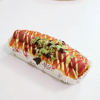 Gurmanų fotografijos dekoravimo, Modeliavimo hot dog virtuvė duona modelis rekvizitai Pyragas maisto maisto langą parduotuvė apdailos apdaila