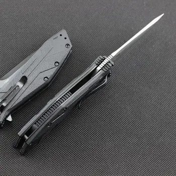 1990 m. 57HRC Sulankstomas peilis 5cr13mov ašmenys ABS rankena edc sulankstomas peilis naudingumas priemonė, lauko kempingas Išgyvenimo įrankis